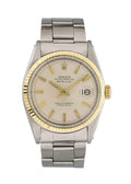 dial bezel Rolex Datejust Silver Gold