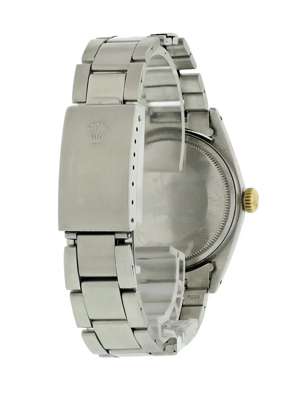 dial bezel Rolex Datejust Silver Gold - Hình 4