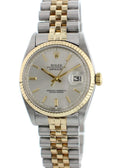 jubilee Rolex Datejust Two-Tone Silver Dial
