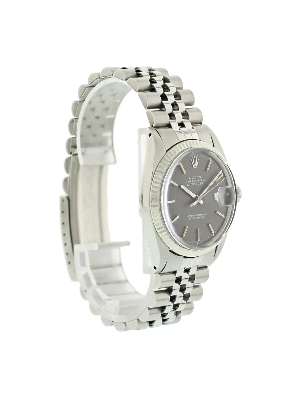 stainless steel Rolex Datejust Gray Dial - Hình 4