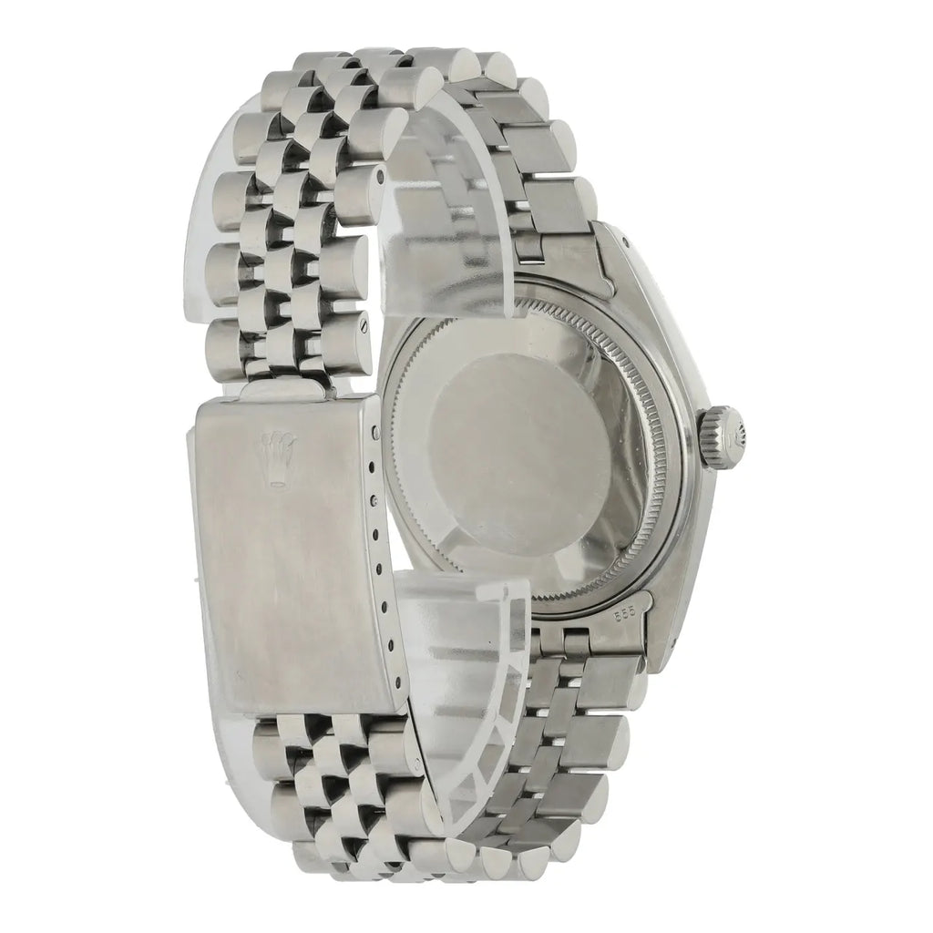 stainless Rolex Datejust Silver Linen Dial - Hình 5