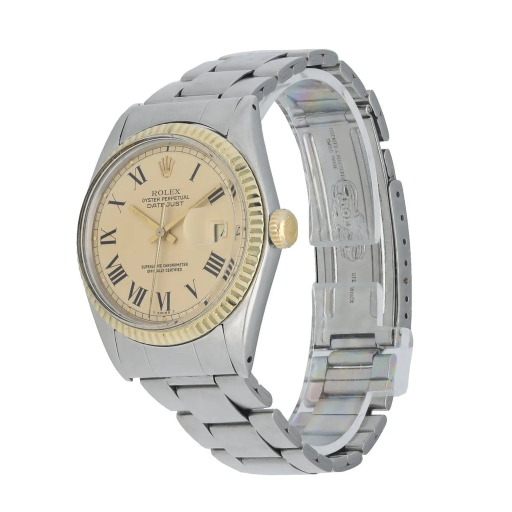 datejust two Rolex Champagne Dial