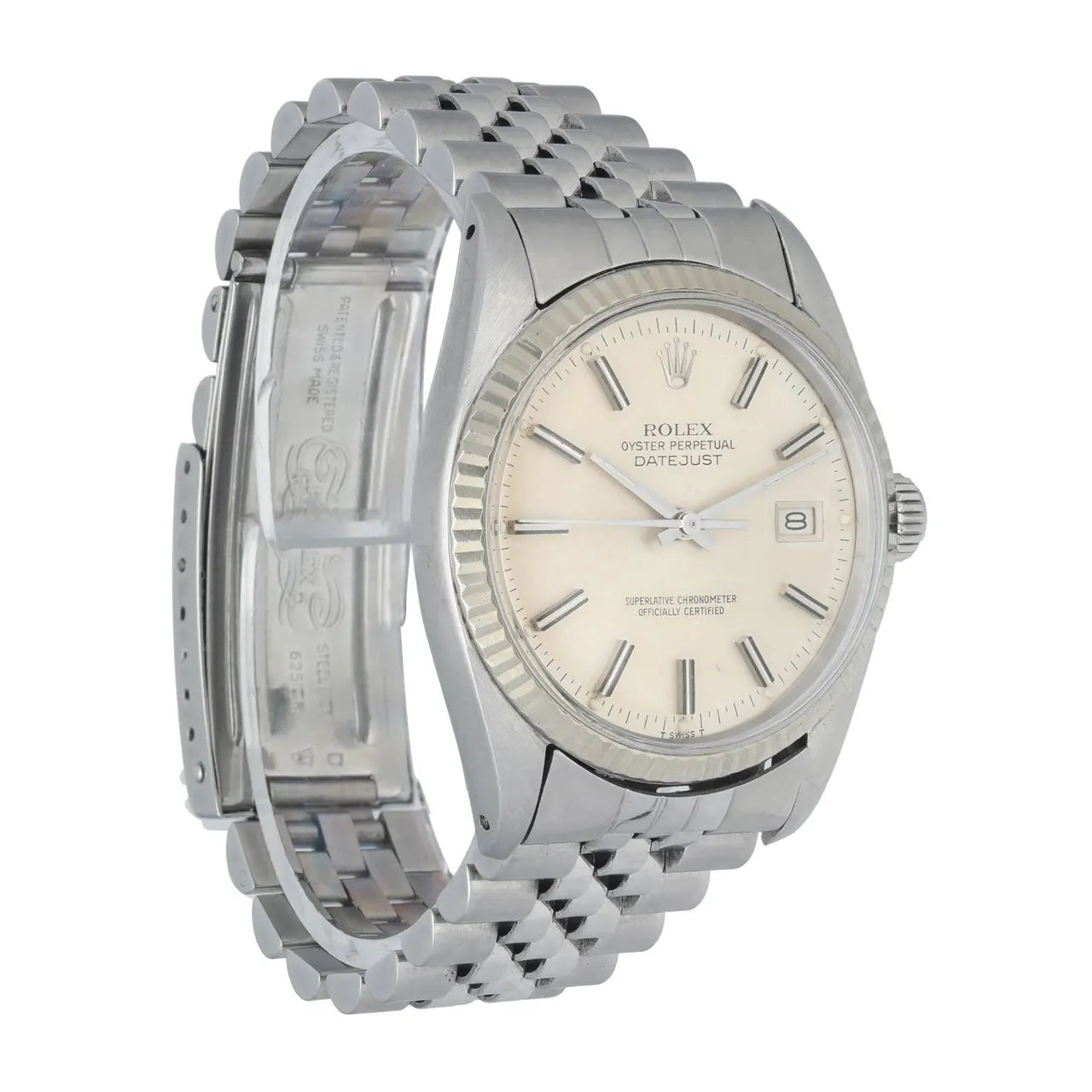 Rolex Datejust Cream Dial Jubilee - Hình 3