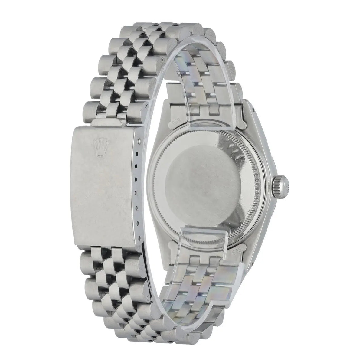 jubilee Rolex Datejust Silver Linen Dial - Hình 4