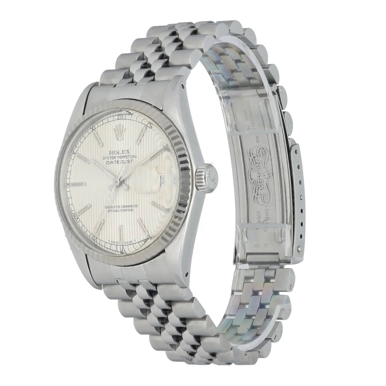 stainless steel Rolex Datejust Silver Dial - Hình 2