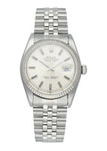 dial stainless Rolex Datejust Silver Jubilee
