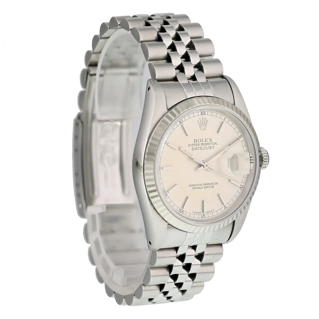 Rolex Silver Jubilee Dial datejust stainless - Hình 4