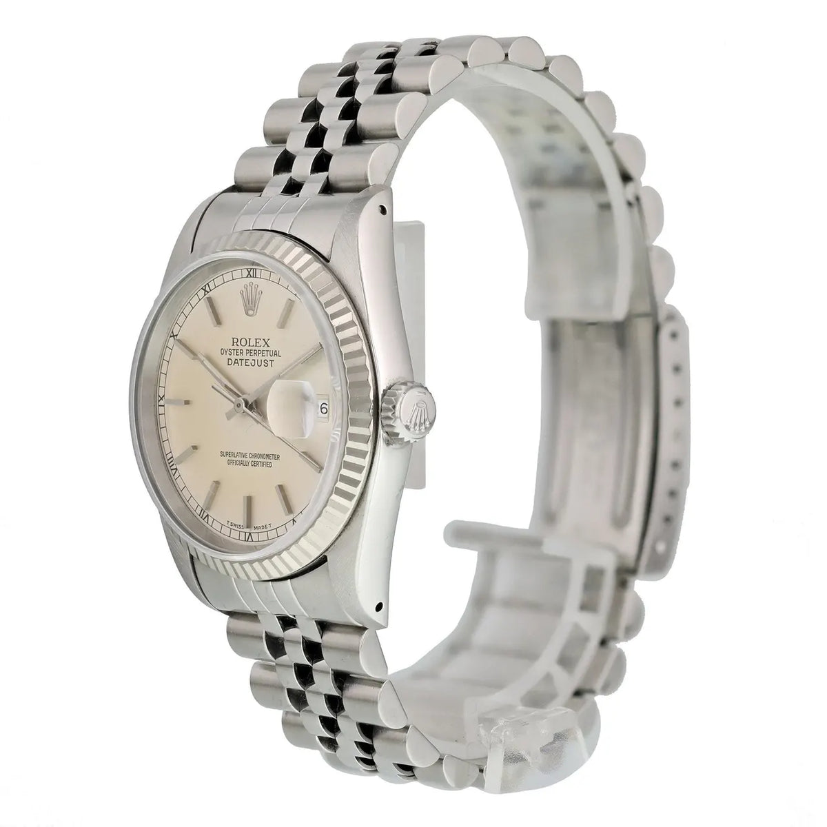 Rolex Silver Jubilee Dial datejust stainless - Hình 3