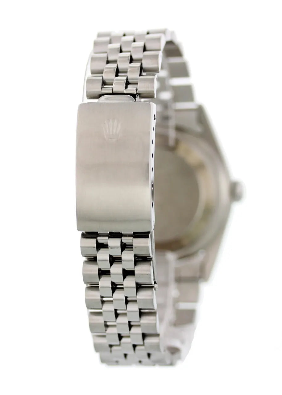 Rolex Datejust Black Dial Jubilee stainless - Hình 3