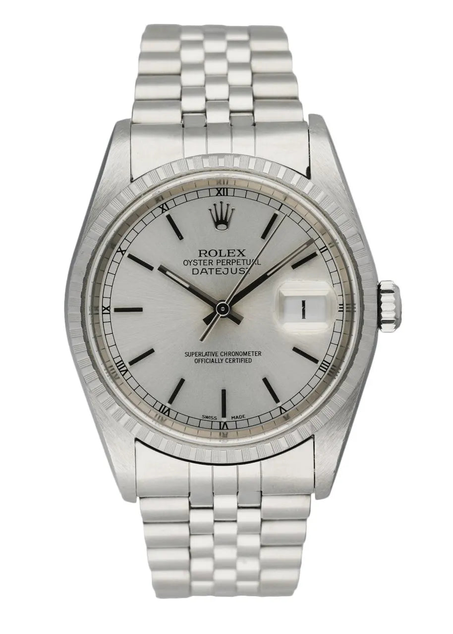 datejust stainless Rolex Silver Jubilee Dial