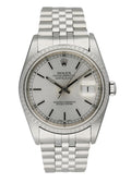 datejust stainless Rolex Silver Jubilee Dial