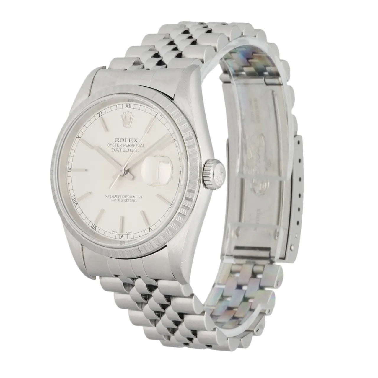 datejust stainless Rolex Silver Jubilee Dial - Hình 2