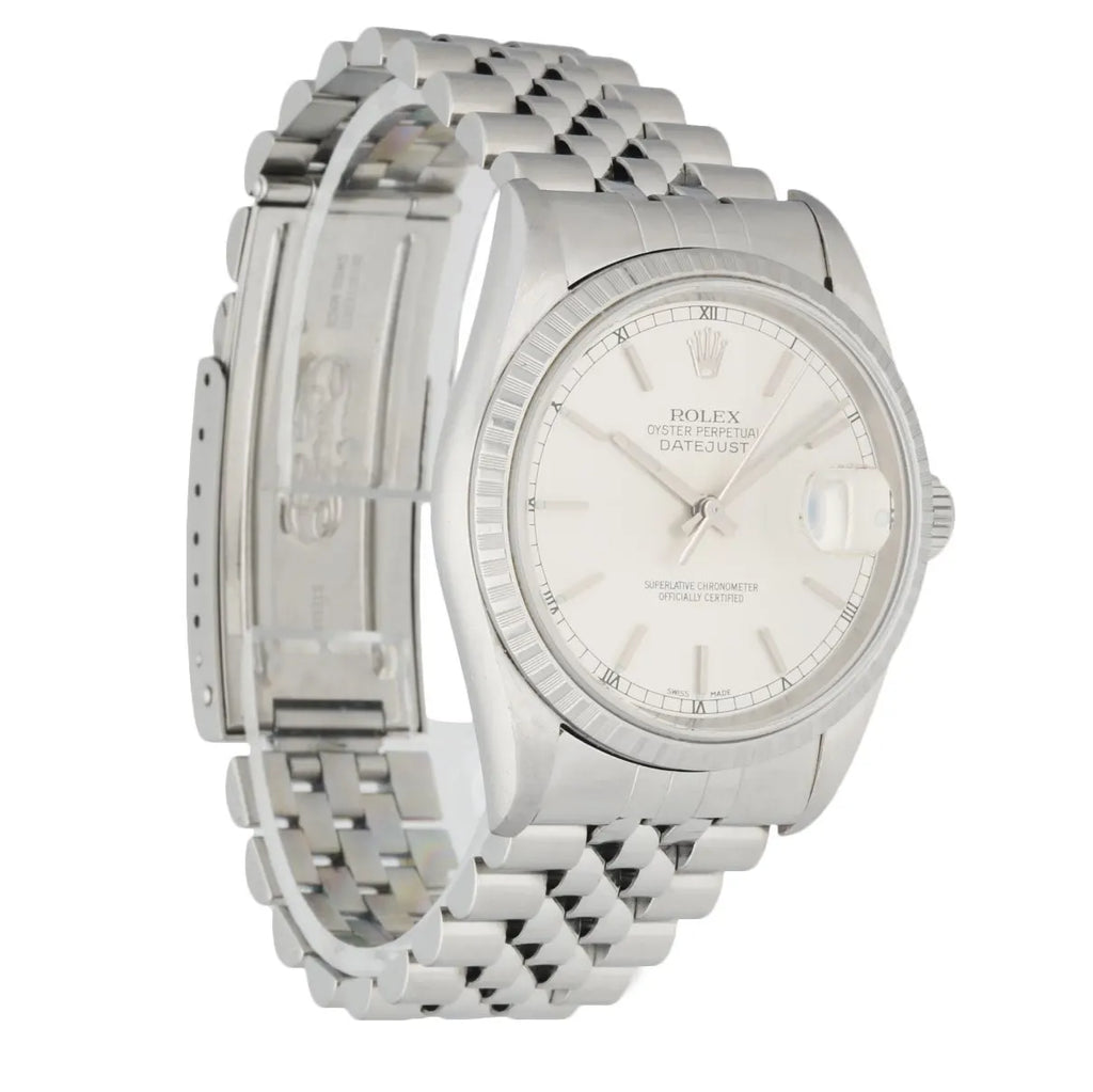 datejust stainless Rolex Silver Jubilee Dial - Hình 3