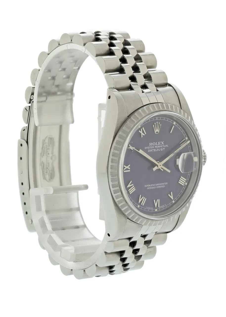 Rolex Datejust Blue Roman Dial stainless - Hình 3