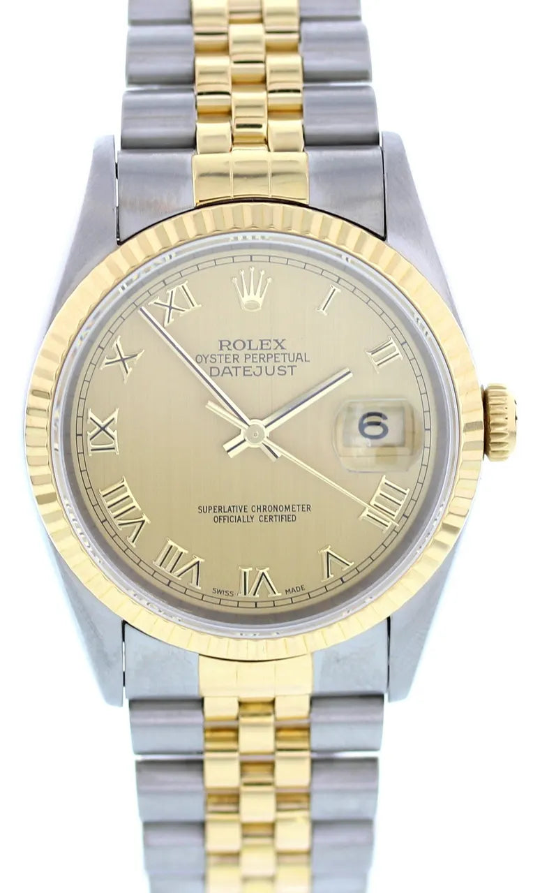 Rolex Datejust Champagne Dial 3976 - Hình 2