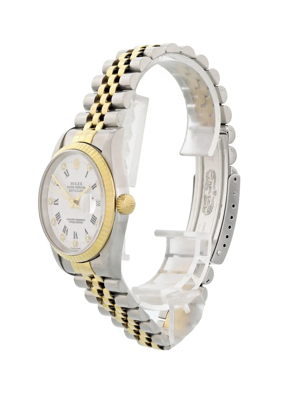 datejust Rolex Two-Tone Diamond Dial - Hình 5