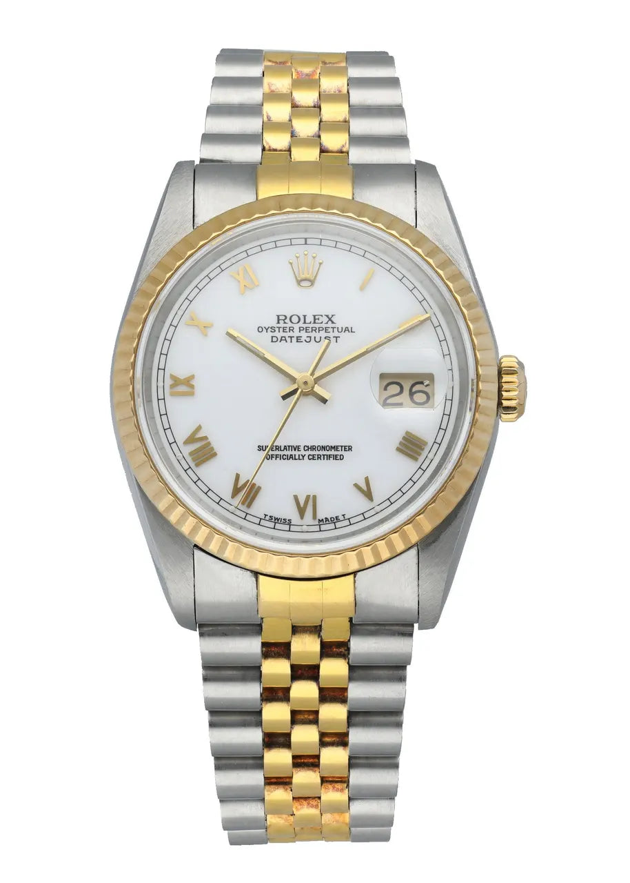 Rolex Datejust White Dial two