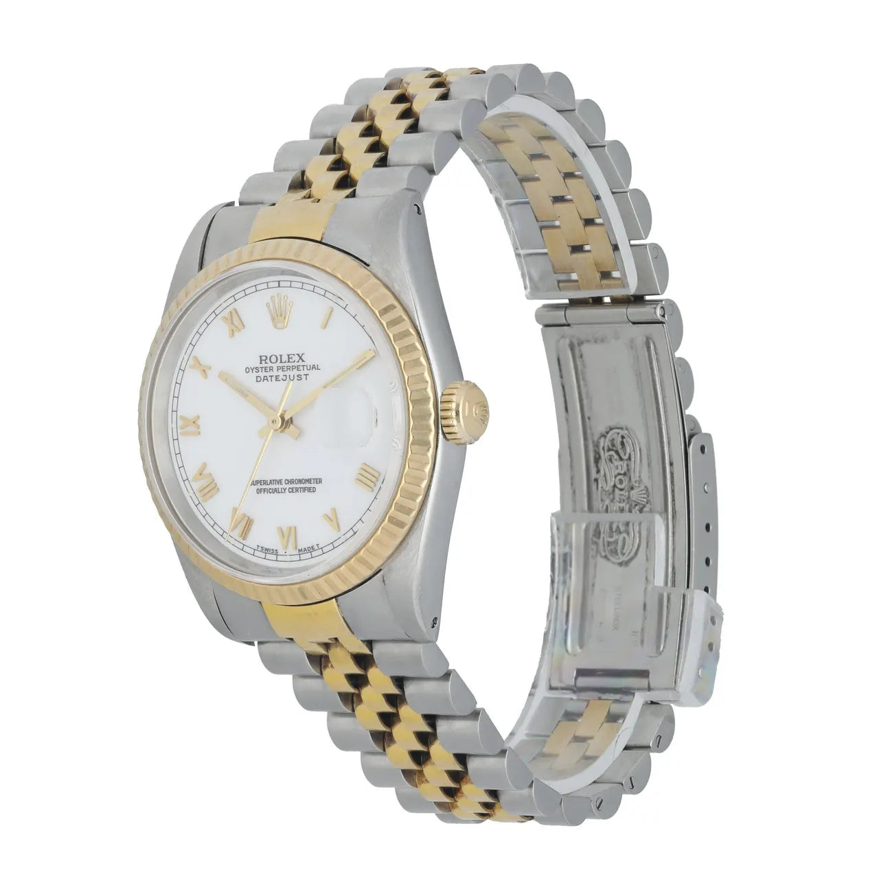 Rolex Datejust White Dial two - Hình 2