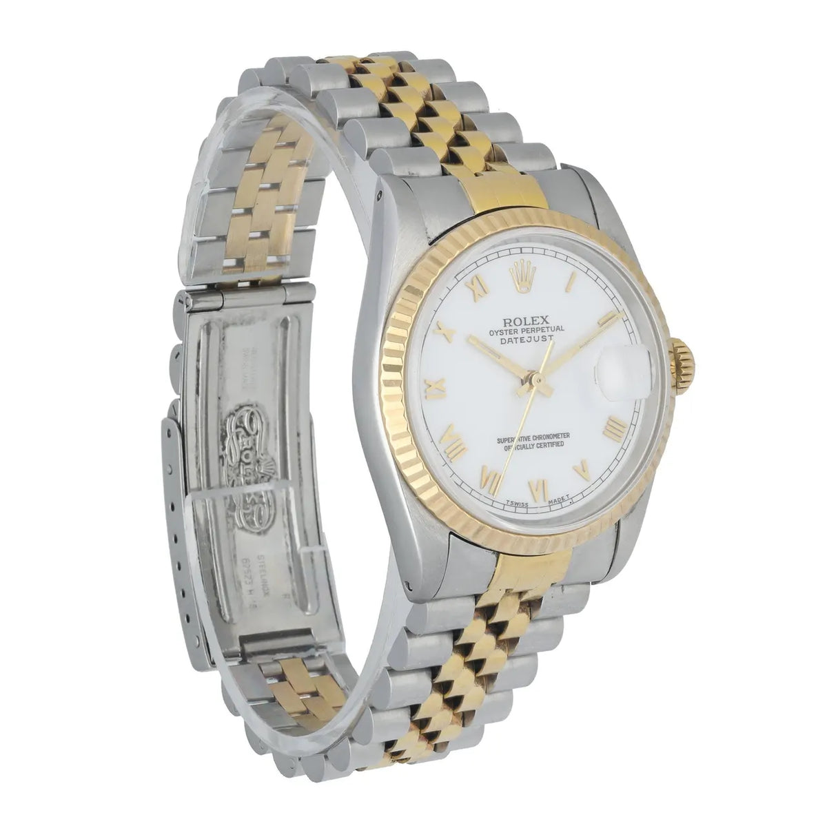 Rolex Datejust White Dial two - Hình 3