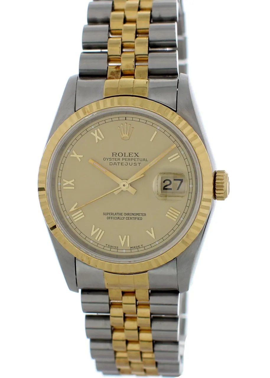 Rolex Two-Tone Champagne Dial