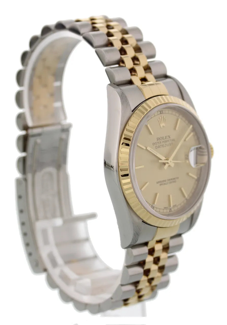 Rolex Two-Tone Champagne Dial
