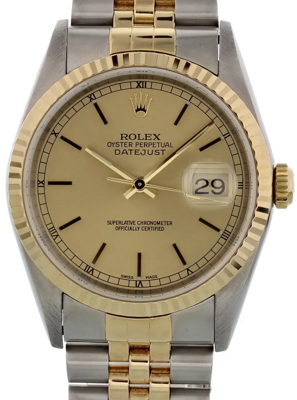 Rolex Two-Tone Champagne Dial - Hình 2