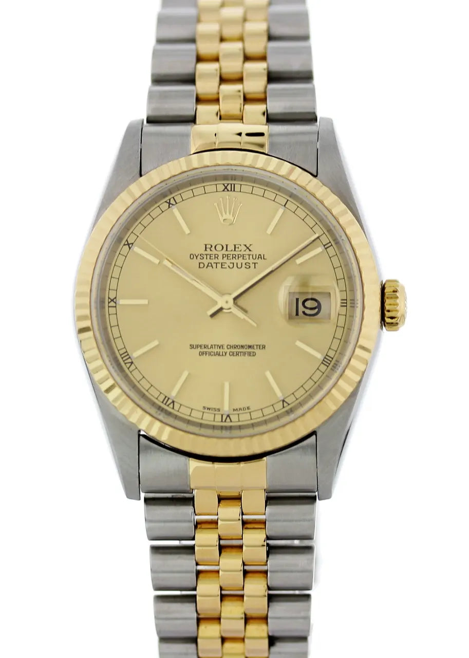 Rolex Datejust Champagne Dial 4179 - Hình 3