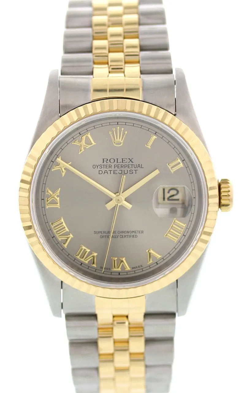 Rolex Datejust Two-Tone Grey