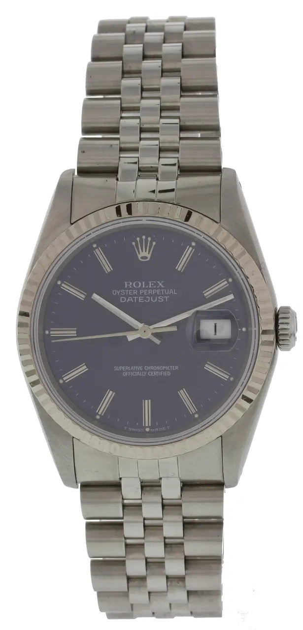 Rolex Datejust Steel Blue Dial