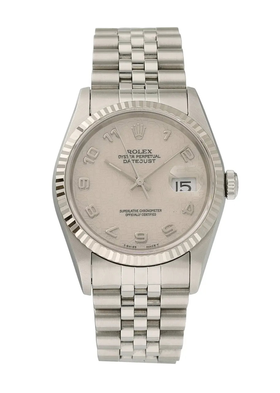 datejust stainless Rolex Silver Jubilee Dial