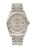 datejust stainless Rolex Silver Jubilee Dial