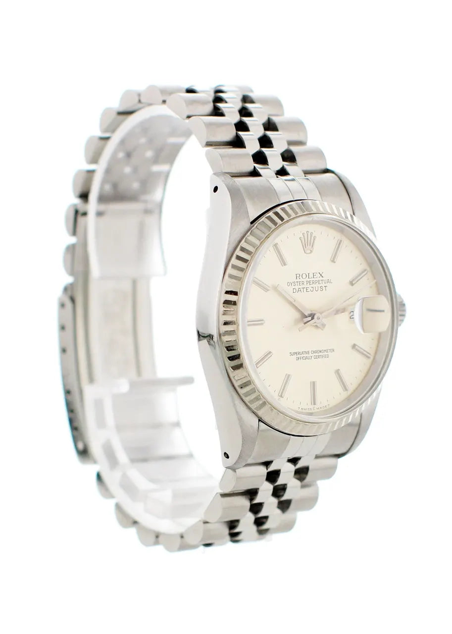Rolex Datejust Silver Dial jubilee - Hình 5