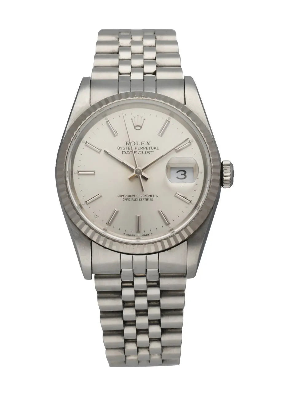 Rolex Datejust Silver Dial Jubilee
