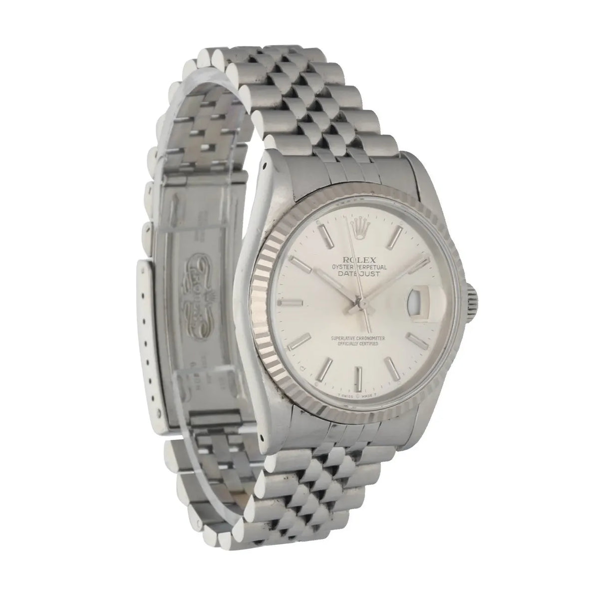 Rolex Datejust Silver Dial Jubilee - Hình 3