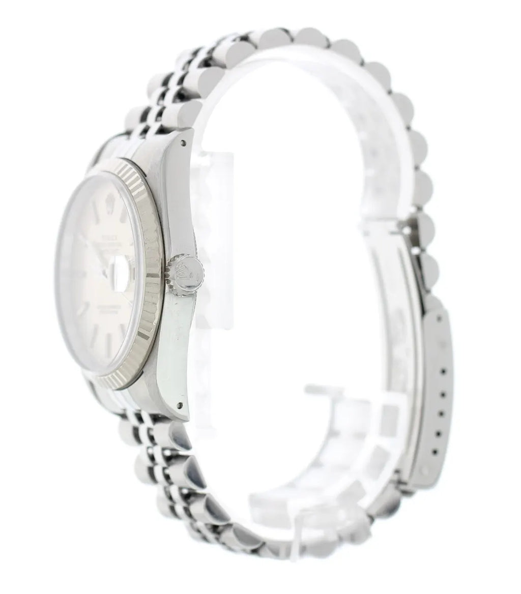 stainless Rolex Silver Jubilee Datejust - Hình 4