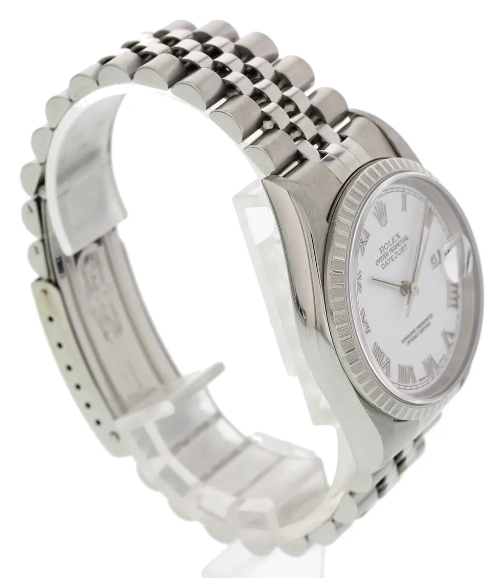 Rolex Datejust Silver Dial jubilee - Hình 2