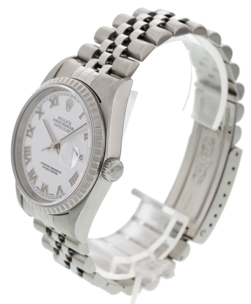 Rolex Datejust Silver Dial jubilee - Hình 3