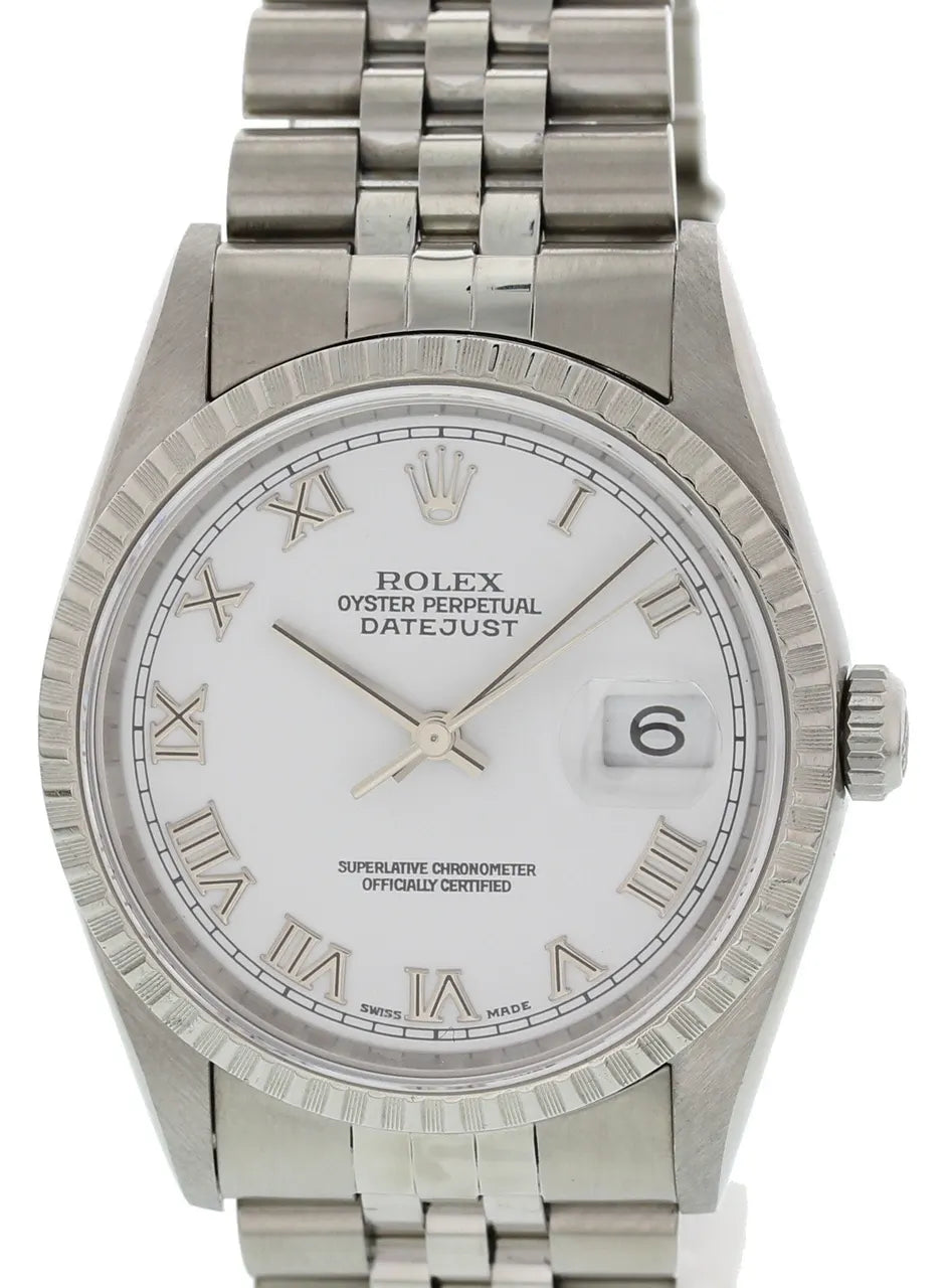 Rolex Datejust Silver Dial jubilee