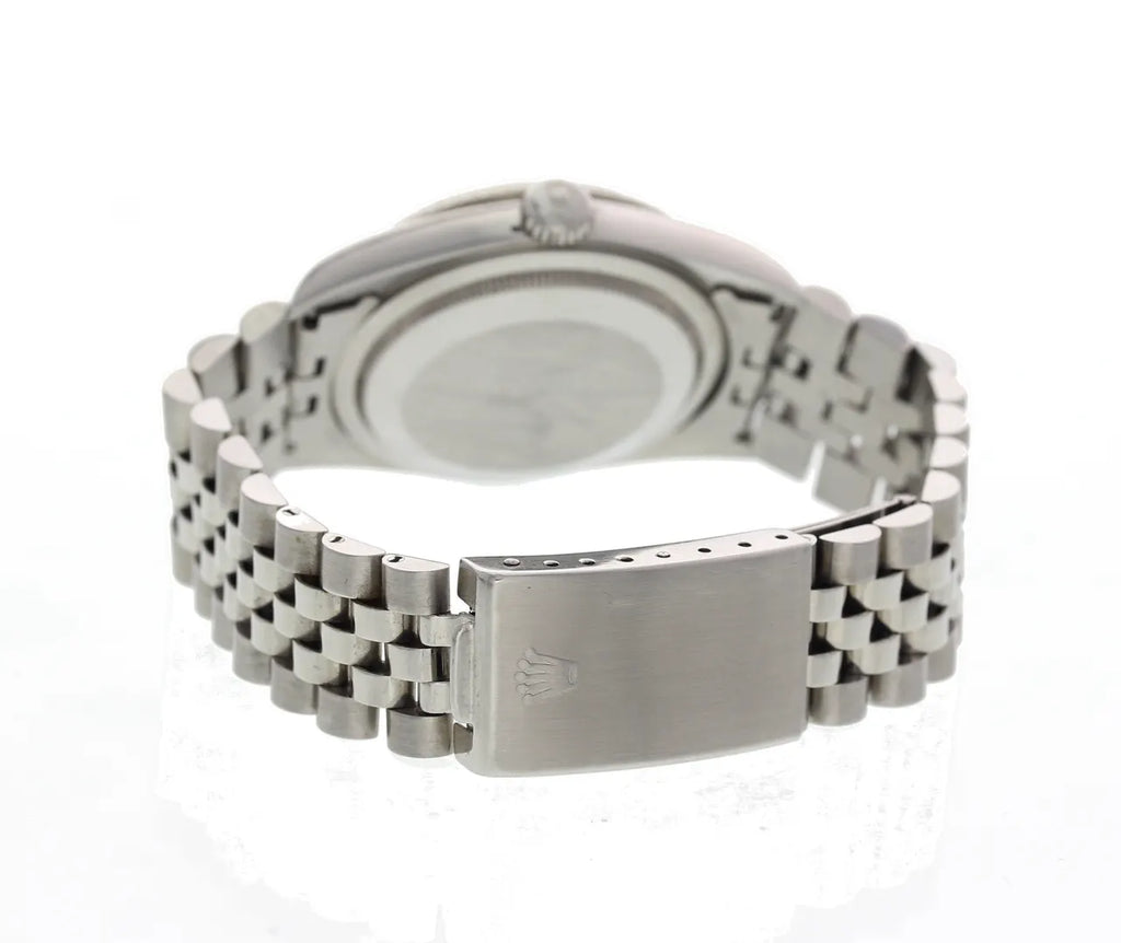Rolex Silver Diamond Datejust dial stainless - Hình 2
