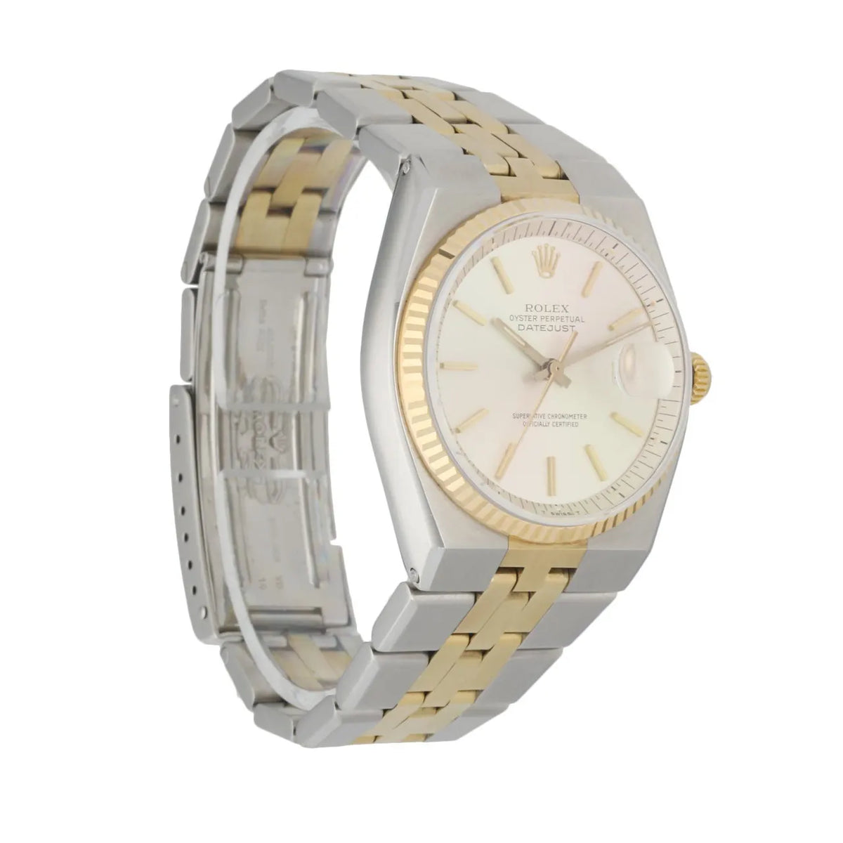 Rolex Datejust Two-Tone silver dial - Hình 3