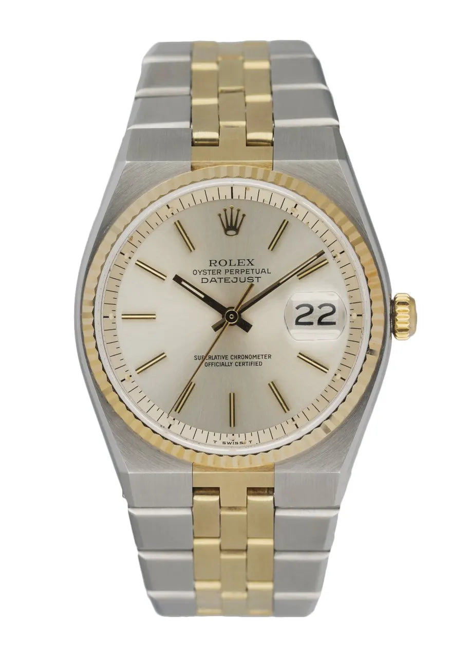 Rolex Datejust Two-Tone silver dial