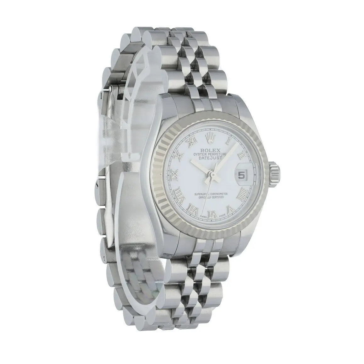 dial steel Rolex Datejust Silver Jubilee - Hình 2