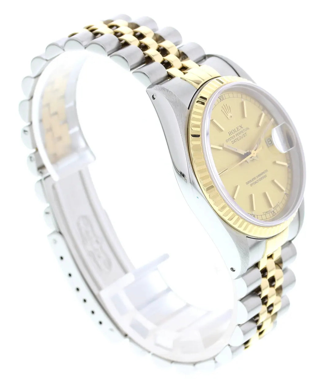 Rolex Champagne Datejust Two-Tone dial - Hình 3