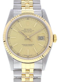 Rolex Champagne Datejust Two-Tone dial