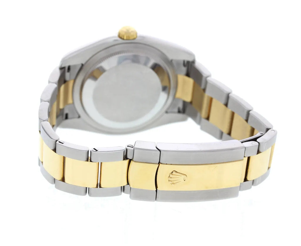 dial Rolex Datejust Black Two-Tone - Hình 5
