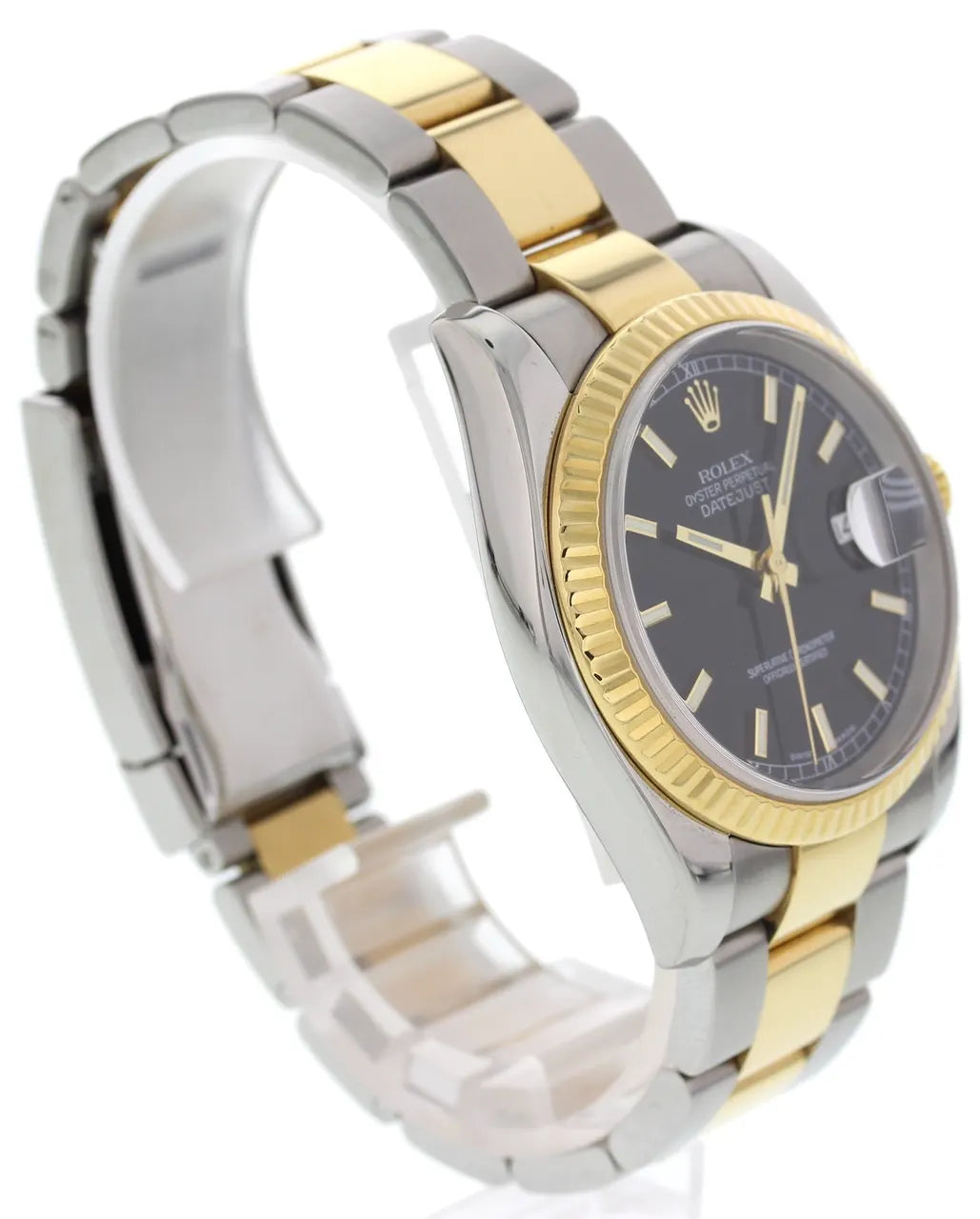 dial Rolex Datejust Black Two-Tone