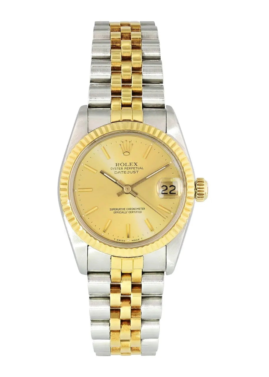 Rolex Datejust Gold Dial – Two-Tone Jubilee Bracelet Watch