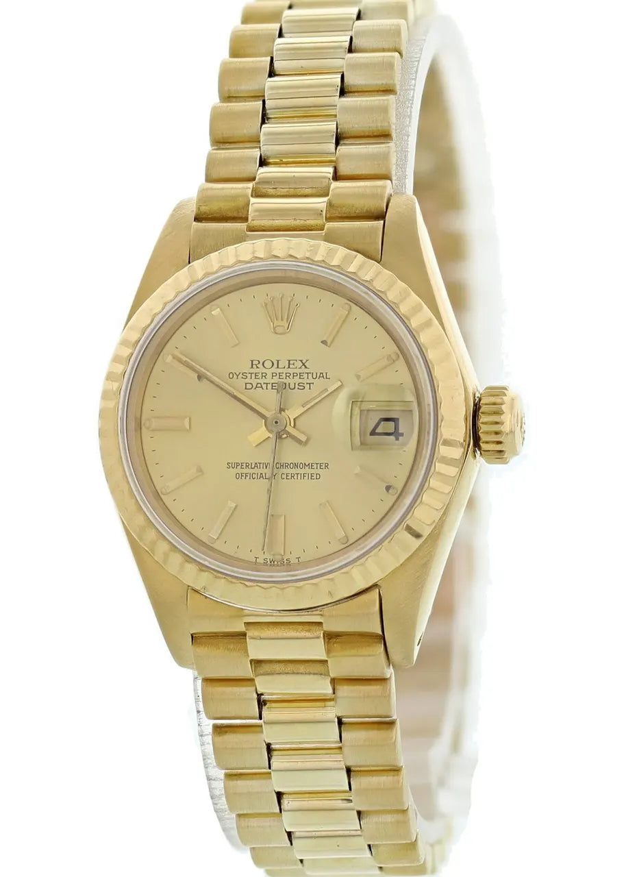 Rolex Gold Jubilee Ladies Watch - Hình 2