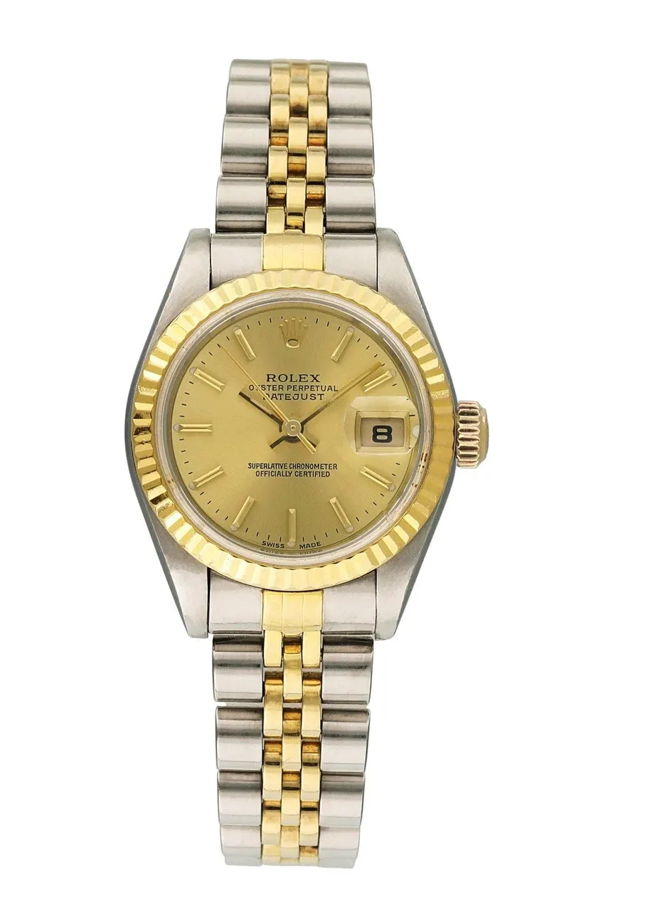 dial Rolex Datejust Gold Champagne - Hình 2