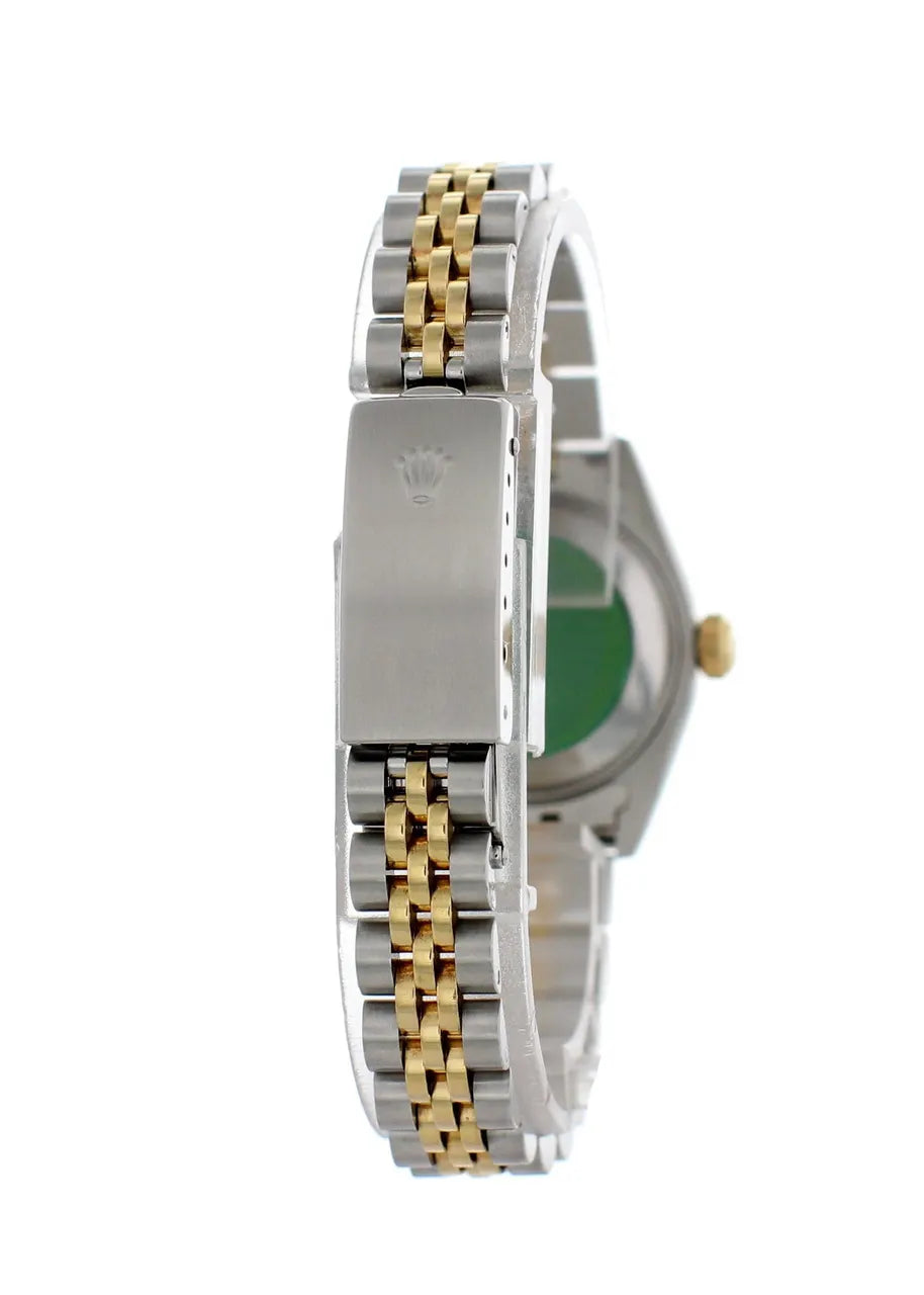Rolex Datejust Black Dial Two-Tone steel gold - Hình 5